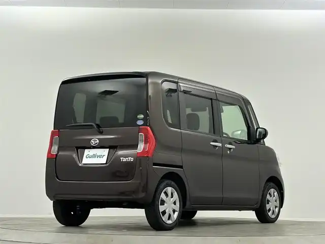 ダイハツ タント X LTD SA Ⅲ 埼玉県 2018(平30)年 3.8万km プラムブラウンクリスタルマイカ 純正ナビ　Ｂｌｕｅｔｏｏｔｈ　フルセグＴＶ　アラウンドビューモニター　両側パワースライドドア　シートヒーター　オートマチックハイビーム　スマートキー アイドリングストップ 純正LEDヘッドライト
