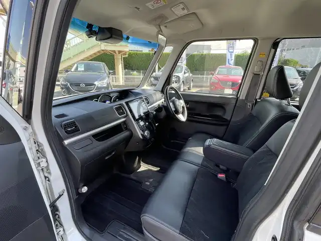 ダイハツ タント カスタムRS トップED LTD SAⅢ 山梨県 2018(平30)年 9.8万km パールホワイトⅢ (株)IDOMが運営する【じしゃロン甲府店】の自社ローン専用車両になります。/こちらは現金またはオートローンご利用時の価格です。自社ローンご希望の方は別途その旨お申付け下さい/スマートアシストIII/スマートキー×２/両側パワースライドドア/全方位カメラ/純正メモリーナビ・フルセグＴＶ/【CD/DVD/SD/BTオーディオ/HDMI/USB】/ステアリングオーディオスイッチ/ETC/LEDヘッドライト/フォグランプ/純正15インチアルミホイール/合皮/ファブリックコンビシート/シートリフター/シートヒーター/保証書・取説・ナビ取説