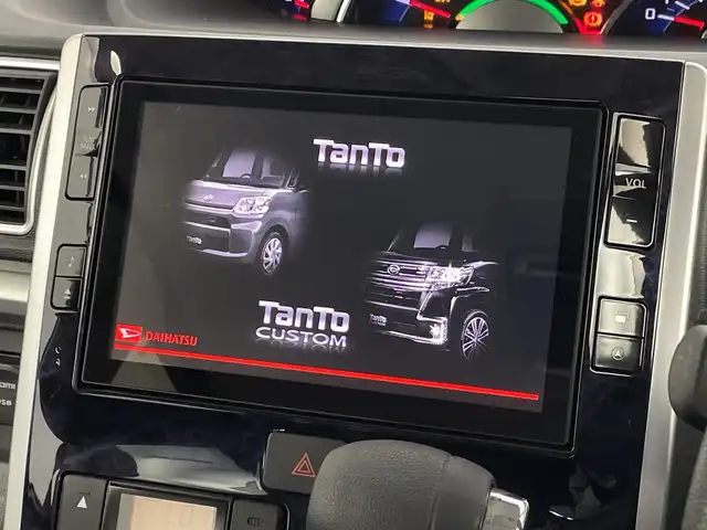 ダイハツ タント カスタムX トップED LTD SAⅢ 新潟県 2018(平30)年 8.3万km パールホワイトⅢ スマートアシストIII/　・衝突回避支援ブレーキ機能/　・衝突警報機能（対車両・対歩行者）/　・車線逸脱警報機能/　・誤発進抑制制御機能/　・先行車発進お知らせ機能/　・オートハイビーム/純正ディーラーOPナビ/フリップダウンモニター/全方位モニター/フルセグTV/Bluetooth/HDMI/ETC/ドライブレコーダー/両側パワースライドドア/オートライト/LEDヘッドライト/コーナーセンサー/ステアリングスイッチ/アイドリングストップ/プッシュスタート