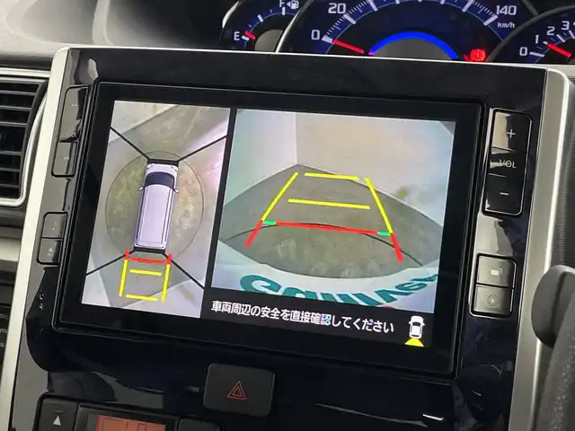 ダイハツ タント カスタムX トップED LTD SAⅢ 新潟県 2018(平30)年 8.3万km パールホワイトⅢ スマートアシストIII/　・衝突回避支援ブレーキ機能/　・衝突警報機能（対車両・対歩行者）/　・車線逸脱警報機能/　・誤発進抑制制御機能/　・先行車発進お知らせ機能/　・オートハイビーム/純正ディーラーOPナビ/フリップダウンモニター/全方位モニター/フルセグTV/Bluetooth/HDMI/ETC/ドライブレコーダー/両側パワースライドドア/オートライト/LEDヘッドライト/コーナーセンサー/ステアリングスイッチ/アイドリングストップ/プッシュスタート