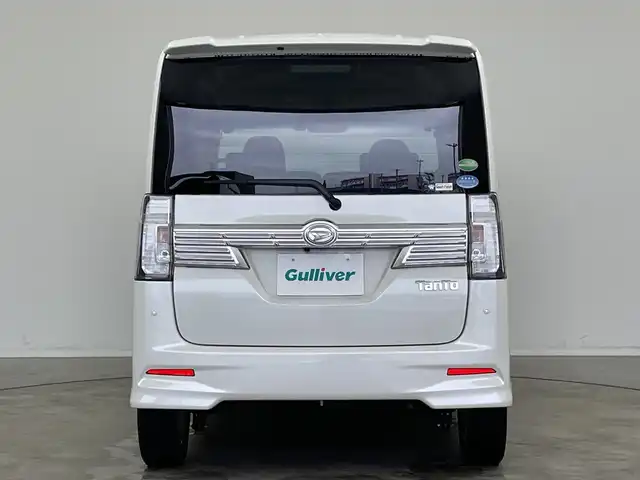 ダイハツ タント カスタムX トップED LTD SAⅢ 新潟県 2018(平30)年 8.3万km パールホワイトⅢ スマートアシストIII/　・衝突回避支援ブレーキ機能/　・衝突警報機能（対車両・対歩行者）/　・車線逸脱警報機能/　・誤発進抑制制御機能/　・先行車発進お知らせ機能/　・オートハイビーム/純正ディーラーOPナビ/フリップダウンモニター/全方位モニター/フルセグTV/Bluetooth/HDMI/ETC/ドライブレコーダー/両側パワースライドドア/オートライト/LEDヘッドライト/コーナーセンサー/ステアリングスイッチ/アイドリングストップ/プッシュスタート
