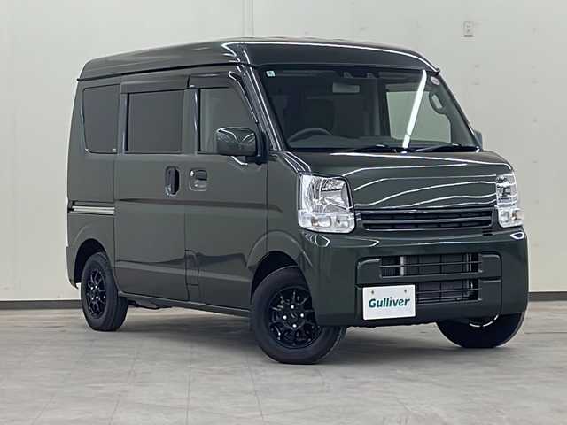 スズキ エブリイ JOINターボ 道央・札幌 2021(令3)年 3.9万km クールカーキパールメタリック /4WD//社外ナビ：CN-RA05D/（CD/DVD/BT/SD/ラジオ/フルセグ）//バックカメラ//寒冷地仕様//レーンキープアシスト//衝突被害軽減システム//横滑り防止装置//オートライト//コーナーセンサー//社外エンジンスターター //電動格納ミラー