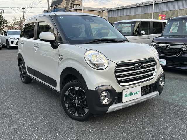 ダイハツ キャスト アクティバ GターボプライムコレSAⅢ 埼玉県 2019(令1)年 5.8万km パールホワイトⅢ スマートアシストIII/純正ナビ/　　CD/DVD/Bluetooth/フルセグTV/iPod/バックカメラ/ハーフレザーシート/運転席、助手席シートヒーター/純正15インチアルミホイール/アイドリングストップ/USBポート/PWRモード/ダウンヒルアシストコントロール/横滑り防止装置/ETC