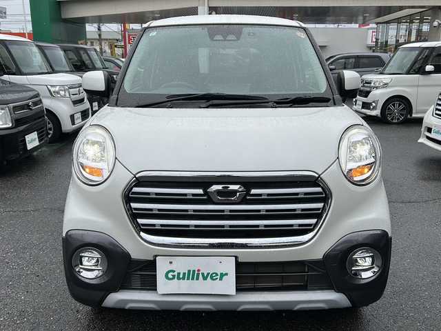 ダイハツ キャスト アクティバ GターボプライムコレSAⅢ 埼玉県 2019(令1)年 5.8万km パールホワイトⅢ スマートアシストIII/純正ナビ/　　CD/DVD/Bluetooth/フルセグTV/iPod/バックカメラ/ハーフレザーシート/運転席、助手席シートヒーター/純正15インチアルミホイール/アイドリングストップ/USBポート/PWRモード/ダウンヒルアシストコントロール/横滑り防止装置/ETC