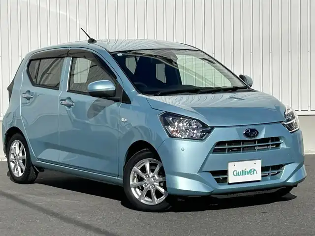 スバル プレオ プラス G スマートアシスト 群馬県 2019(平31)年 1.5万km スカイブルーメタリック 純正SDナビ(CD/DVD/BT/USB)/フルセグTV/バックカメラ/スマートアシスト３/　・衝突回避支援ブレーキ/　・衝突警報/　・車線逸脱警報/　・誤発進抑制制御/　・先行車発進お知らせ/　・オートハイビーム/プッシュスタート/シートヒーター/コーナーセンサー/オートリトラミラー/シートリフター/純正フロアマット/純正ドアバイザー/スペアーキー１本/保証書/取扱説明書