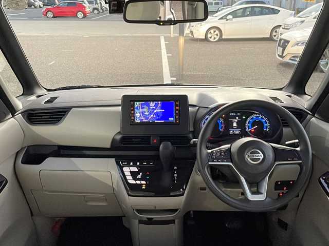 日産 ルークス X 島根県 2021(令3)年 3.6万km スターリングシルバーM 純正SDナビゲーション(MJ118D-W)/フルセグ BT/アラウンドビューカメラ/片側パワースライドドア/左ハンズフリーオートスライドドア/社外前方ドライブレコーダー/ビルトインETC/コーナーセンサー/アイドリングストップ