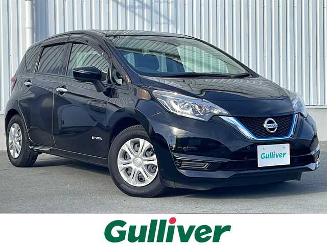 日産 ノート e－パワー X 三重県 2017(平29)年 3万km スーパーブラック 禁煙/純正ナビ/フルセグTV/全方位カメラ/アラウンドビューモニター/デジタルインナーミラー/前方ドラレコ/レーダー探知機/ETC/前後クリアランスソナー/ステアスイッチ/レーンキープアシスト/先行車発進告知/プリクラッシュ/オートライト/電動格納ウィンカーミラー