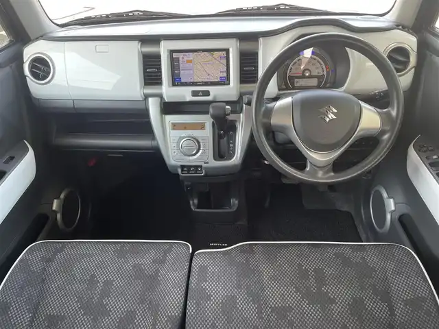 スズキ ハスラー G 群馬県 2016(平28)年 9万km クールカーキPM ワンオーナー/４WD/社外ナビ、地デジ、CD、DVD/　（AVN-G05）/前席シートヒーター/レーダーブレーキサポート/社外ドライブレコーダー（前方録画）/HIDヘッドライト/スマートキー×２/電動格納ミラー/保証書、取説