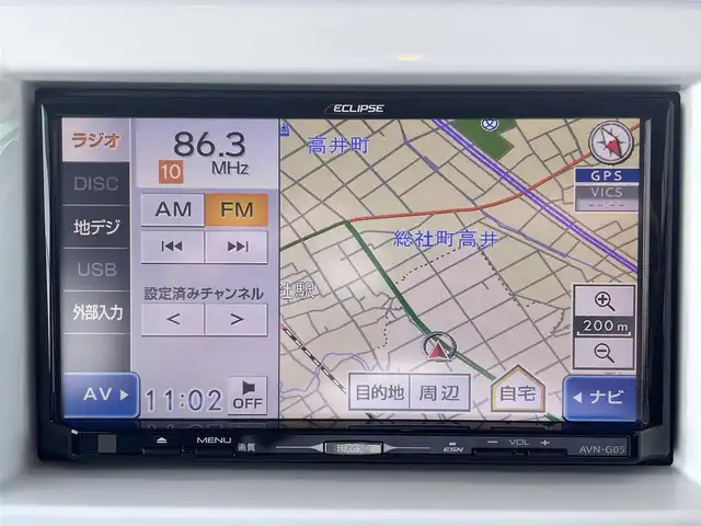スズキ ハスラー G 群馬県 2016(平28)年 9万km クールカーキPM ワンオーナー/４WD/社外ナビ、地デジ、CD、DVD/　（AVN-G05）/前席シートヒーター/レーダーブレーキサポート/社外ドライブレコーダー（前方録画）/HIDヘッドライト/スマートキー×２/電動格納ミラー/保証書、取説
