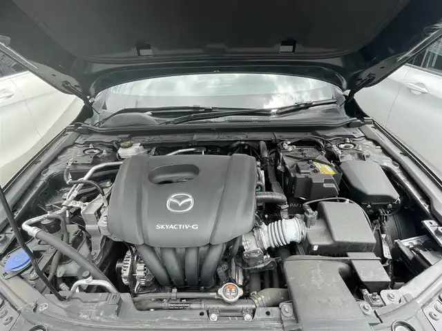 マツダ マツダ３ファストバック 15S ツーリング 岐阜県 2020(令2)年 6.6万km ジェットブラックマイカ ワンオーナー/純正SDナビ/(ワンセグテレビ.AM.FM.Bluetooth)/全方位カメラ/クルーズコントロール/衝突軽減ブレーキ/レーンキープアシスト/コーナーセンサー/純正アルミホイール/ドライブレコーダー/ETC/アイドリングストップ/ウィンカーミラー/プッシュスタート/スマートキー/スペアキー/保証書/取扱説明書