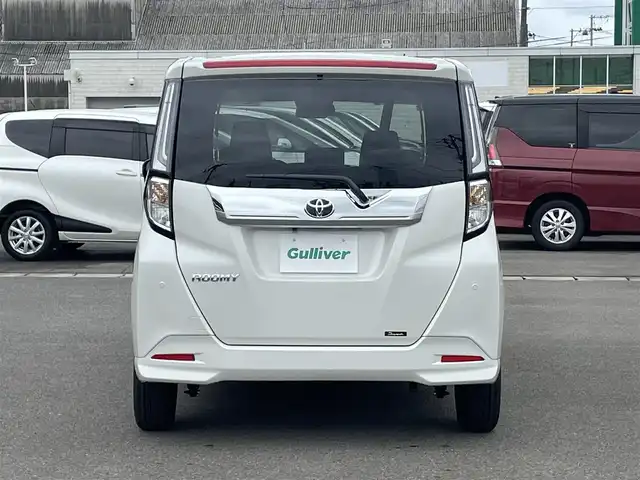 トヨタ ルーミー カスタムG 山形県 2025(令7)年 0.1万km パールホワイトⅢ 衝突被害軽減/純正ディスプレイオーディオ/　　【BT　フルセグ　USB】/全周囲カメラ/両側パワースライドドア/アダプティブクルーズコントロール/LEDオートライト/フォグランプ/シートヒーター/純正14インチアルミホイール/アイドリングストップ/レーンキープアシスト/カーテンエアバック/電動格納ウィンカーミラー/スマートキー