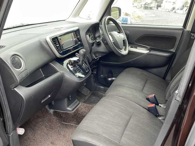 日産 デイズ ルークス ハイウェイスターX 千葉県 2015(平27)年 6.7万km モカブラウンP 純正ナビＭＣ３１４Ｄ－Ｗ　全方位カメラ　ＴＶ　ＤＶＤ　ＣＤ　Ｂｔ　ＥＴＣ　ドラレコ　衝突軽減ブレーキ　パワースライドドア　スマートキー 純正フロアマット　ドアバイザー　１４インチＡＷ　リアスポイラー