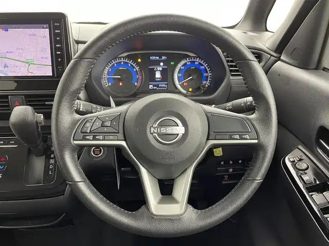 日産 ルークス ハイウェイスター Gターボ 群馬県 2025(令7)年 0.5万km ブラック 純正９型ナビ　全方位カメラ　エマブレ　車線逸脱警報　Ａハイビーム　両側パワースライド　前後コーナーセンサー　ビルトインＥＴＣ　ＬＥＤヘッド　ＬＥＤフォグ　Ｐスタート　スマートキー　純正アルミ　禁煙車