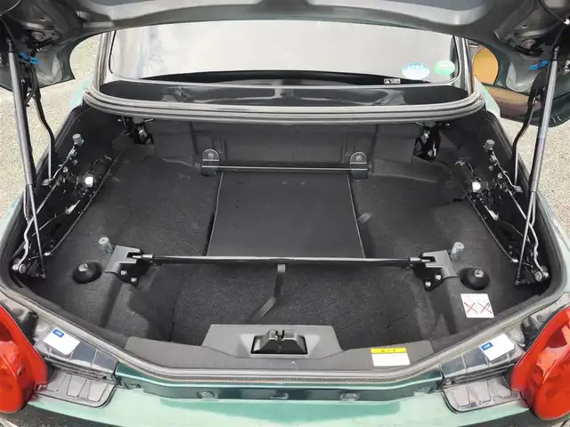 ダイハツ コペン セロ 熊本県 2016(平28)年 9.6万km ブリティッシュグリーンマイカ 純正ナビ（NSCT-W61D）/【ワンセグTV/CD/AM/FM】/バックカメラ/革巻きステアリング/ステアリングスイッチ/シートヒーター/プッシュスタート/スマートキー/純正16インチAW/純正フロアマット/ETC/保証書/取扱説明書