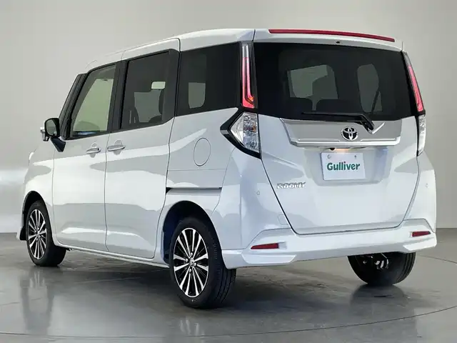 トヨタ ルーミー カスタムG－T 愛知県 2025(令7)年 0.1千km パールホワイトⅢ 登録済未使用車　純正９型ＤＡ　フルセグＴＶ　カープレイ　ＨＤＭＩ　シートヒーター　両側パワスラ　スマアシ　衝突軽減　追従クルコン　ＬＥＤオートライト　コーナーセンサー　電動パーキング　ロールシェード　禁煙車