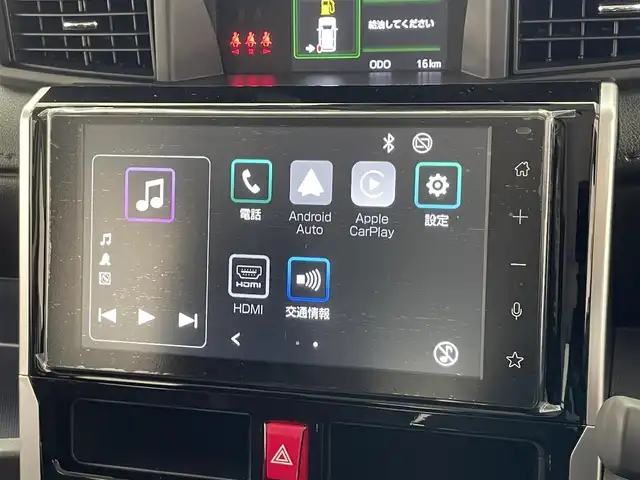 トヨタ ルーミー カスタムG－T 愛知県 2025(令7)年 0.1千km パールホワイトⅢ 登録済未使用車　純正９型ＤＡ　フルセグＴＶ　カープレイ　ＨＤＭＩ　シートヒーター　両側パワスラ　スマアシ　衝突軽減　追従クルコン　ＬＥＤオートライト　コーナーセンサー　電動パーキング　ロールシェード　禁煙車