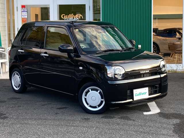 ダイハツ ミラ トコット 愛媛県 2018(平30)年 2.1万km ブラックマイカメタリック オーディオ/・CD/AM/FM/USB/AUX/前方ドライブレコーダー/スマートキー/ISOFIX/スマートアシスト3/・衝突軽減ブレーキ/・衝突警報機能/・車線逸脱警報/・誤発進抑制機能（前後）/・先行車発進お知らせ/・オートハイビーム/コーナーセンサー/LEDヘッドライト/アイドリングストップ/取扱説明書