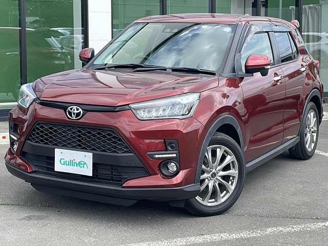 トヨタ ライズ Z 道東・釧路十勝 2020(令2)年 6.6万km ファイアークォーツレッドM ・ワンオーナー/・４WD/・純正メモリーナビ/（CD DVD SD Bluetooth フルセグ ラジオ)/・全方位カメラ/・レーダークルーズコントロール/・前後コーナーセンサー/・衝突軽減ブレーキ/・フォグライト/・横滑り防止装置/・前席シートヒーター/・スマートキー/・プッシュスタート/・ETC/・衝突軽減ブレーキ/・ドライブレコーダー/・LEDヘッドライト/・アイドリングストップ/・純正アルミホイール