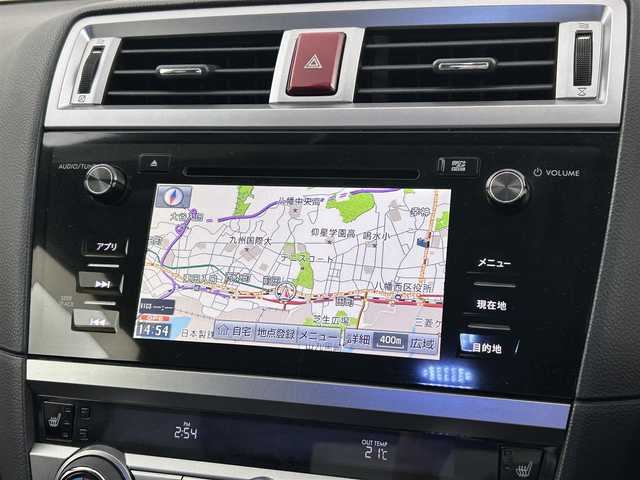 スバル レガシィ Ｂ４ リミテッド 福岡県 2014(平26)年 7.3万km クリスタルブラックシリカ ＳＴＩエアロ　/純正ナビ（ＢＴ，フルセグＴＶ）　/バックカメラ　/ＡＣＣ/衝突軽減ブレーキ　/レーンキープ　/横滑り防止装置　/アイドリングストップ　/パドルシフト　/ヒルスタートアシスト　/パワーシート　/シートヒーター