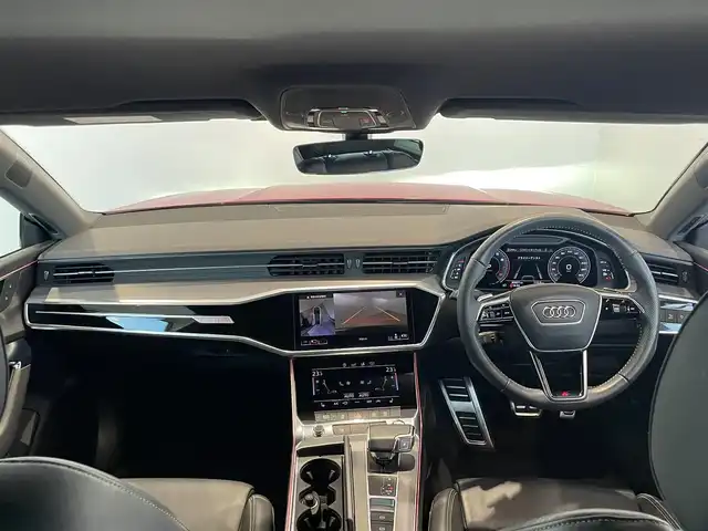 アウディ Ａ７ SB 55TFSIクワトロSライ 愛知県 2019(令1)年 6.6万km ブリリアントレッド レザーシート　/バーチャルコクピット　/マトリクスＬＥＤ　/シートヒーター/ＭＭＩナビゲーション　/Ｂｌｕｅｔｏｏｔｈ　/ＡｐｐｌｅＣａｒＰｌａｙ　/ＡｎｄｒｏｉｄＡｕｔｏ　/３６０度カメラ　/ＥＴＣ２．０　/ＡＣＣ/LKA/BSM/パーキングセンサー/ウィンカーミラー/プッシュスタート/アイドリングストップ
