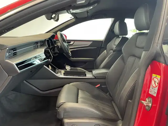 アウディ Ａ７ SB 55TFSIクワトロSライ 愛知県 2019(令1)年 6.6万km ブリリアントレッド レザーシート　/バーチャルコクピット　/マトリクスＬＥＤ　/シートヒーター/ＭＭＩナビゲーション　/Ｂｌｕｅｔｏｏｔｈ　/ＡｐｐｌｅＣａｒＰｌａｙ　/ＡｎｄｒｏｉｄＡｕｔｏ　/３６０度カメラ　/ＥＴＣ２．０　/ＡＣＣ/LKA/BSM/パーキングセンサー/ウィンカーミラー/プッシュスタート/アイドリングストップ