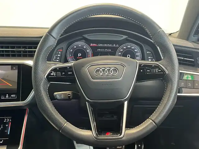 アウディ Ａ７ SB 55TFSIクワトロSライ 愛知県 2019(令1)年 6.6万km ブリリアントレッド レザーシート　/バーチャルコクピット　/マトリクスＬＥＤ　/シートヒーター/ＭＭＩナビゲーション　/Ｂｌｕｅｔｏｏｔｈ　/ＡｐｐｌｅＣａｒＰｌａｙ　/ＡｎｄｒｏｉｄＡｕｔｏ　/３６０度カメラ　/ＥＴＣ２．０　/ＡＣＣ/LKA/BSM/パーキングセンサー/ウィンカーミラー/プッシュスタート/アイドリングストップ