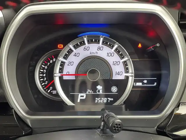 マツダ フレアワゴン カスタムスタイル ハイブリッド XS 栃木県 2020(令2)年 3.6万km ブルーイッシュブラックパール3 ディスプレイオーディオ/（CD/Bluetooth/USB/AppleCarplay/Android）/バックカメラ/コーナーセンサー/両側パワースライドドア/ハーフレザーシート/運転席シートヒーター/禁煙車/オートライト/LEDヘッドライト/横滑り防止装置/フォグランプ/スマートキー/プッシュスタート/アイドリングストップ/純正アルミホイール/純正フロアマット
