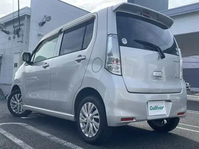 スズキ ワゴンＲ FZ 長崎県 2014(平26)年 5.5万km シルキーシルバーメタリック ワンオーナー/純正オーディオ/・AM・FM/CD/AUX/プッシュスタート/ステアリングスイッチ/D席シートヒーター/衝突軽減ブレーキ/アイドリングストップ/電動格納ウィンカーミラー/フロアマット/ドアバイザー/保証書/取扱説明書/スペアキー