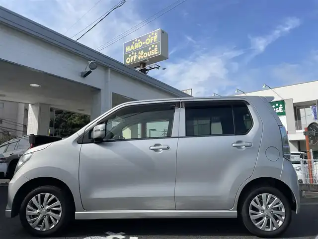 スズキ ワゴンＲ FZ 長崎県 2014(平26)年 5.5万km シルキーシルバーメタリック ワンオーナー/純正オーディオ/・AM・FM/CD/AUX/プッシュスタート/ステアリングスイッチ/D席シートヒーター/衝突軽減ブレーキ/アイドリングストップ/電動格納ウィンカーミラー/フロアマット/ドアバイザー/保証書/取扱説明書/スペアキー