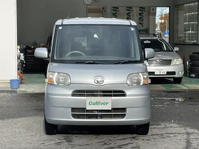 ダイハツ タント L 宮城県 2011(平23)年 6万km ブライトシルバーメタリック 純正オーディオ/（ＦＭ／ＡＭ／ＣＤ）　/片側スライドドア　/ベンチシート　/ヘッドライトレベライザー　/電動格納ミラー　/スタッドレスタイヤ社外ＡＷ/（１５５／６５Ｒ１４／７ｍｍ）