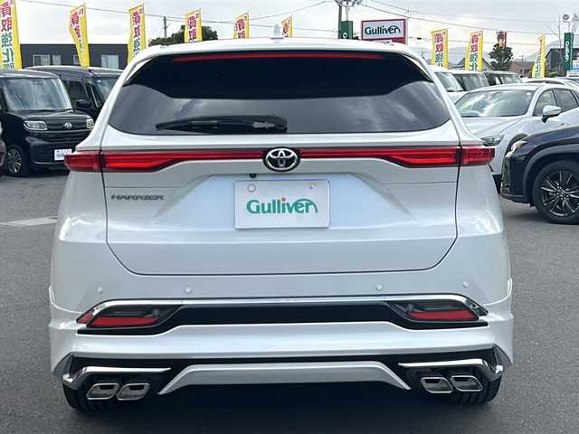 トヨタ ハリアー Z レザーパッケージ 香川県 2023(令5)年 3.1万km 白 T-Connect SDナビ＋JBLプレミアムサウンドシステム（フルセグTV/BT)/アラウンドビューモニター/ヘッドアップディスプレイ/ブラインドスポットモニター/デジタルインナーミラー/ステアリングヒーター/モデリスタ（フロント，サイド，リア）/ガラスルーフ/電動リアゲート/パワーシート/シートヒーター/コーナーセンサー/シートメモリー/ビルトインETC2.0/LEDヘッドライト