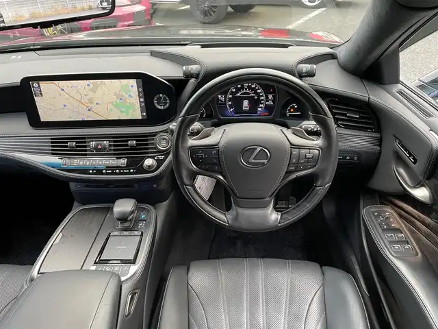 レクサス ＬＳ 500 バージョンL 神奈川県 2021(令3)年 2.3万km マンガンラスター サンルーフ/黒革シート/純正メモリーナビ・地デジTV/全方位カメラ/デジタルインナーミラー/HUD/全席パワーシート/シートヒーター/エアシート/前席マッサージ機能/純正20インチAW/純正エアサス/LEDヘッドライト/全ドアイージークローザー/電動トランク/レクサスセーフティシステム+/レーダークルーズコントロール/PCS/LTA/BSM/PKSA/PKSB/RSA/コーナーセンサー/オートハイビーム/純正CD/DVD/SD/MSV/USB/BT/Miracast/ビルトインETC2.0/前後ドライブレコーダー/パドルシフト/プッシュスタート/スマートキー