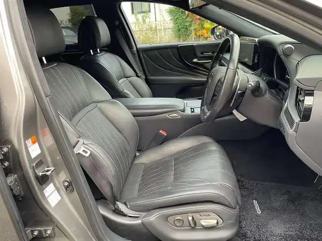 レクサス ＬＳ 500 バージョンL 神奈川県 2021(令3)年 2.3万km マンガンラスター サンルーフ/黒革シート/純正メモリーナビ・地デジTV/全方位カメラ/デジタルインナーミラー/HUD/全席パワーシート/シートヒーター/エアシート/前席マッサージ機能/純正20インチAW/純正エアサス/LEDヘッドライト/全ドアイージークローザー/電動トランク/レクサスセーフティシステム+/レーダークルーズコントロール/PCS/LTA/BSM/PKSA/PKSB/RSA/コーナーセンサー/オートハイビーム/純正CD/DVD/SD/MSV/USB/BT/Miracast/ビルトインETC2.0/前後ドライブレコーダー/パドルシフト/プッシュスタート/スマートキー