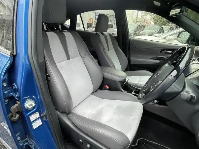 トヨタ ハリアー ハイブリッド 茨城県 2016(平28)年 2.5万km コバルトブルーメタリック 純正ナビ/フルセグＴＶ/アラウンドビューモニター/クルーズコントロール/ビルトインＥＴＣ/パワーバックドア/前席パワーシート/メモリシート/前席シートヒーター/コーナーセンサー/衝突被害軽減ブレーキ/レーンキープアシスト