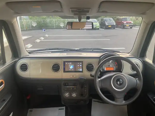 スズキ ラパン G 岡山県 2015(平27)年 6.9万km パールホワイト ETC/エアバック/Bluetooth接続可/プッシュスタート/スマートキー/純正フロアマット/ドアバイザー