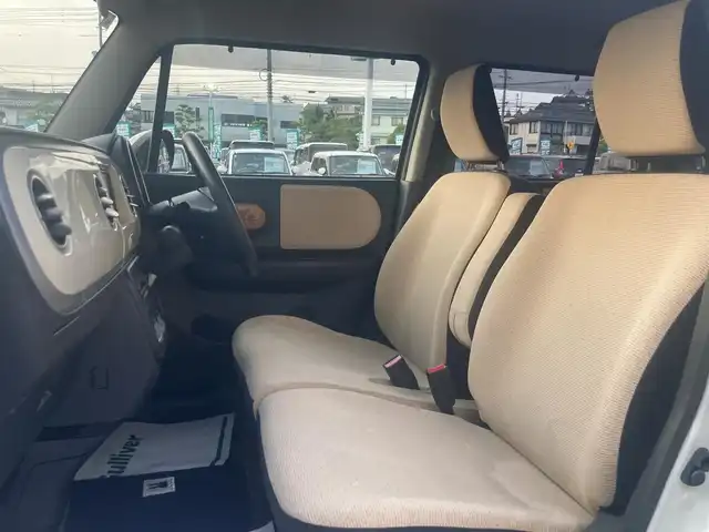 スズキ ラパン G 岡山県 2015(平27)年 6.9万km パールホワイト ETC/エアバック/Bluetooth接続可/プッシュスタート/スマートキー/純正フロアマット/ドアバイザー