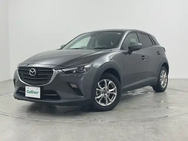 マツダ ＣＸ－３ 15S ツーリング 群馬県 2020(令2)年 3.8万km マシーングレープレミアムM 純正ディスプレイオーディオ　バックカメラ　衝突被害軽減ブレーキ　アイドリングストップ　ビルトインＥＴＣ　レーンキープアシスト　ＢＳＭ　クリアランスソナー　レザーステアリング　電動サイドブレーキ　禁煙