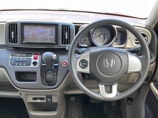 ホンダ Ｎ ＯＮＥ G Lパッケージ 茨城県 2017(平29)年 3.4万km ミラノレッド 社外SDナビ/AM/FM/Bluetooth/DVD/USB/SD/フルセグTV/バックカメラ/横滑り防止装置/盗難防止装置/LEDヘッドライト/ドアバイザー/オートライト/ドライブレコーダー/アイドリングストップ/ステアリングスイッチ/プッシュスタート/スマートキー/ビルドインETC