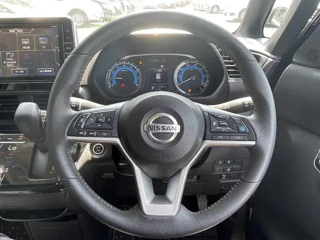 日産 ルークス HWS Gターボ プロパイロットED 栃木県 2020(令2)年 11.5万km ブラック (株)IDOMが運営する【じしゃロン宇都宮店】の自社ローン専用車両になります。こちらは現金またはオートローンご利用時の価格です。自社ローンご希望の方は別途その旨お申付け下さい/禁煙車/プロパイロット/純正ＳＤナビ/アラウンドビューモニター/Ｂｌｕｅｔｏｏｔｈ接続/フルセグテレビ/両側パワースライドドア/ＬＥＤヘッドライト/ＥＴＣ/コーナーセンサー/ドライブレコーダー