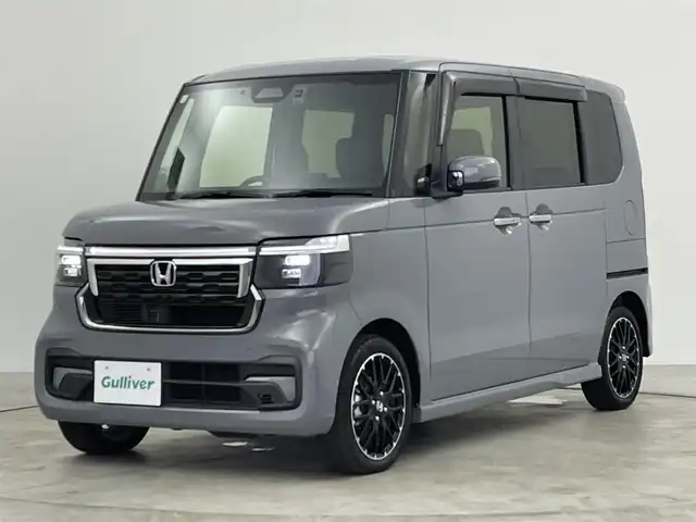 ホンダ Ｎ ＢＯＸ カスタム ターボ コーディネートS 群馬県 2024(令6)年 0.8万km グレー 禁煙車　純正ナビ　ＢＴ　フルセグ　バックカメラ　追従クルーズコントロール　衝突軽減システム　両側パワースライドドア　レーンキープアシスト　ドライブレコーダー　ＥＴＣ　シートヒーター　ＬＥＤヘッドライト