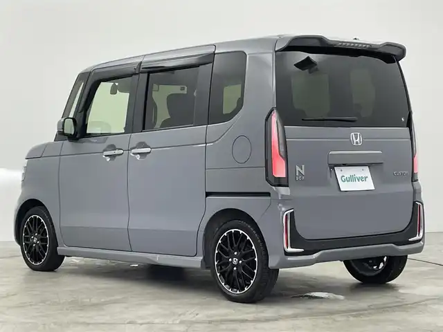 ホンダ Ｎ ＢＯＸ カスタム ターボ コーディネートS 群馬県 2024(令6)年 0.8万km グレー 禁煙車　純正ナビ　ＢＴ　フルセグ　バックカメラ　追従クルーズコントロール　衝突軽減システム　両側パワースライドドア　レーンキープアシスト　ドライブレコーダー　ＥＴＣ　シートヒーター　ＬＥＤヘッドライト