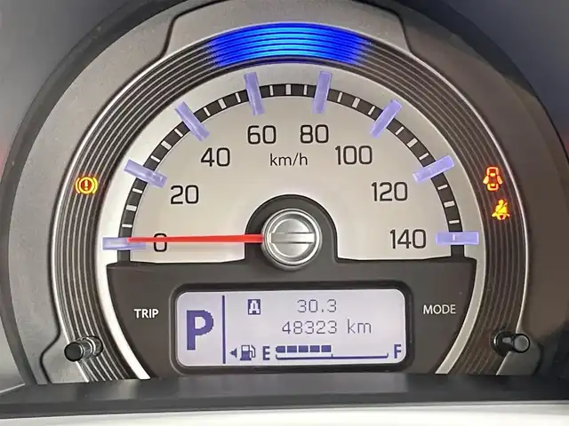 スズキ ハスラー G ターボ 千葉県 2018(平30)年 4.9万km ムーンライトバイオレットパールメタリック/ホワイト2トーンルーフ 禁煙車/レーダーブレーキサポート/誤発進抑制機能/エマージェンシーストップシグナル/社外メモリーナビ/・地デジTV/CD/シートヒーター/ETC/アイドリングストップ/横滑り防止/ヘッドライトレベライザー/純正アルミホイール/プッシュスタート/スマートキー/スペアキー1本/電動格納ミラー