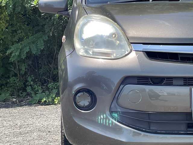 トヨタ パッソ X Gパッケージ 大分県 2015(平27)年 13万km ブロンズオリーブパールメタリック 純正メモリーナビ/バックカメラ/地デジ/Bluetooth/スマートキー/プッシュスタート/純正HIDヘッドライト/純正14インチアルミ/アイドリングストップ