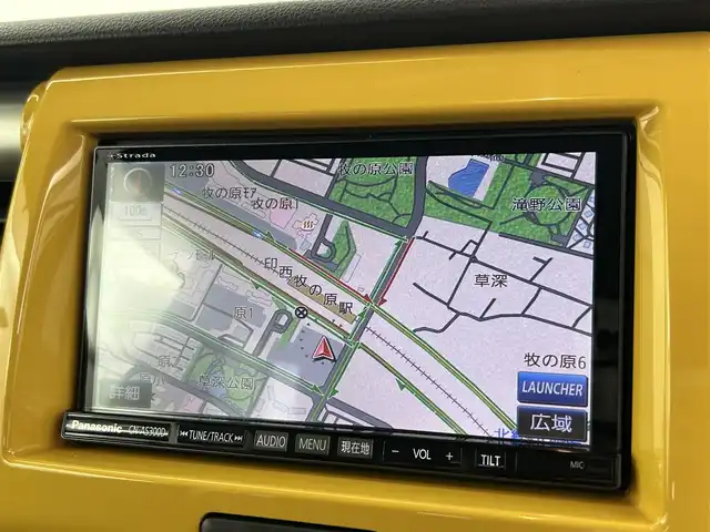 スズキ ハスラー G 千葉県 2016(平28)年 4.6万km アクティブイエロー/ブラック2トーンルーフ 衝突軽減ブレーキ/横滑り防止装置/社外7インチSDナビ/CD DVD MSV BT フルセグ/前席シートヒーター/ヘッドライトレベライザー/アイドリングストップ/ドアバイザー/プッシュスタート/スマートキー/ETC