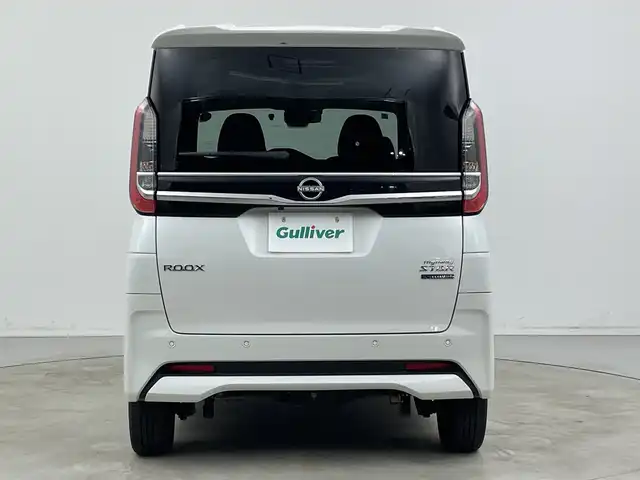 日産 ルークス HWS X プロパイロットED 新潟県 2023(令5)年 6.5万km ホワイトパール 4WD/純正メモリナビ【MJ122D-W】/　フルセグTV/Bluetooth/CD/USB/プロパイロット/衝突被害軽減ブレーキ/レーンキープアシスト/レーダークルーズコントロール/両側パワースライドドア/アラウンドビューモニター/インテリジェントルームミラー/前席シートヒーター/ステアリングヒーター/ビルトインETC/前後コーナーセンサー/アイドリングストップ/LEDヘッドライト/レザーステアリング