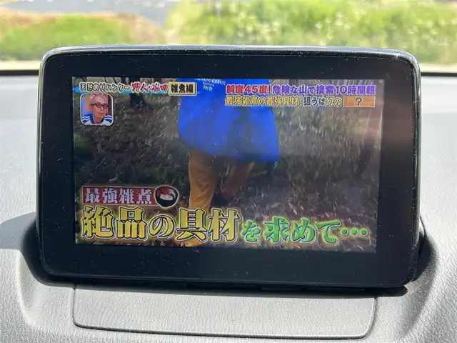 マツダ マツダ２ 15S プロアクティブ Sパッケージ 富山県 2021(令3)年 2.7万km ディープクリムゾンマイカ 純正メーカーナビ/フルセグTV/DVD再生/ETC/Bluetooth搭載/アラウンドビューモニター/コーナーセンサー/レーダークルーズコントロール/衝突被害軽減システム/横滑り防止装置/アイドリングストップ/ドアバイザー/プッシュスタート/シートヒーターD＋N席/SPORTモード搭載/LEDオートライト/純正AW付夏タイヤ4本積み込み