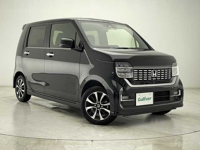 ホンダ Ｎ ＷＧＮ カスタム L ホンダセンシング 東京都 2022(令4)年 0.7万km クリスタルブラックパール 純正ナビ/ビルトインETC/クルーズコントロール/ドラレコ前後/フロアマット純正/シートヒーター/純正AW14インチ/プッシュ＆スマートキー/バックカメラ/アイドリングストップ