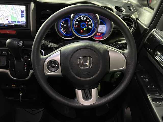 ホンダ Ｎ ＢＯＸ カスタム G Lパッケージ 愛知県 2017(平29)年 8.1万km クリスタルブラックパール パワースライドドア/HIDライト/メモリナビ・フルセグTV/バックカメラ/スマートキー/エンジンプッシュスタート/無限ドアハンドルプロテクター/ETC