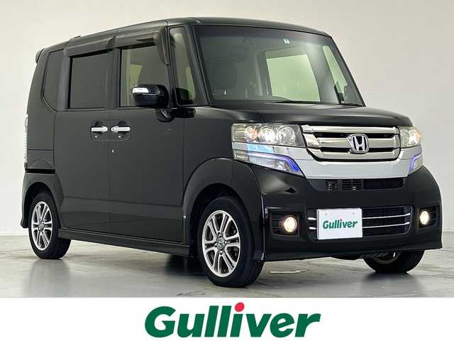 ホンダ Ｎ ＢＯＸ カスタム G Lパッケージ 愛知県 2017(平29)年 8.1万km クリスタルブラックパール パワースライドドア/HIDライト/メモリナビ・フルセグTV/バックカメラ/スマートキー/エンジンプッシュスタート/無限ドアハンドルプロテクター/ETC