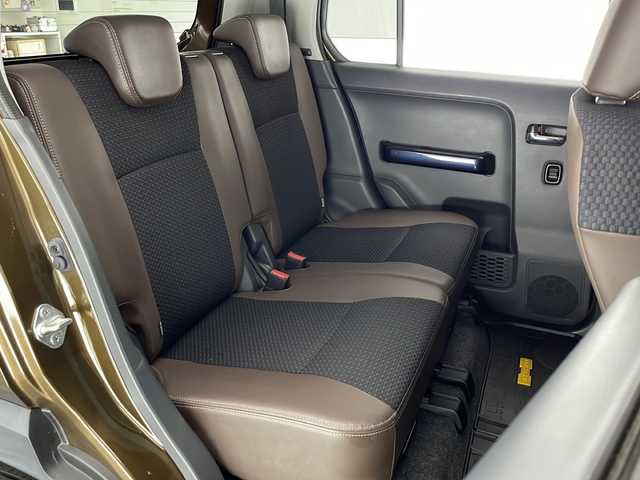 スズキ ハスラー Jスタイル Ⅲ ターボ 宮崎県 2018(平30)年 2.6万km ブレイブカーキパール/スチールシルバー 禁煙車/デュアルカメラブレーキサポート/純正8型ナビTV/（CN-RZ843/CD/DVD/Bluetooth/フルセグTV)/純正ビルトインETC/純正セキュリティアラーム/純正キセノンオートライト/純正LEDフォグ/純正15インチアルミ/純正フロアマット/レーンディパーチャーアラート/クルーズコントロール/エネチャージ/前席シートヒーター/ハーフレザーシート/ウインカードアミラー/オートエアコン（ナノイー）/本革巻ハンドル/スマートキー/プッシュエンジンスタート/スペアキー